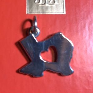 James Avery Sterling Deep in the Heart of Texas charm